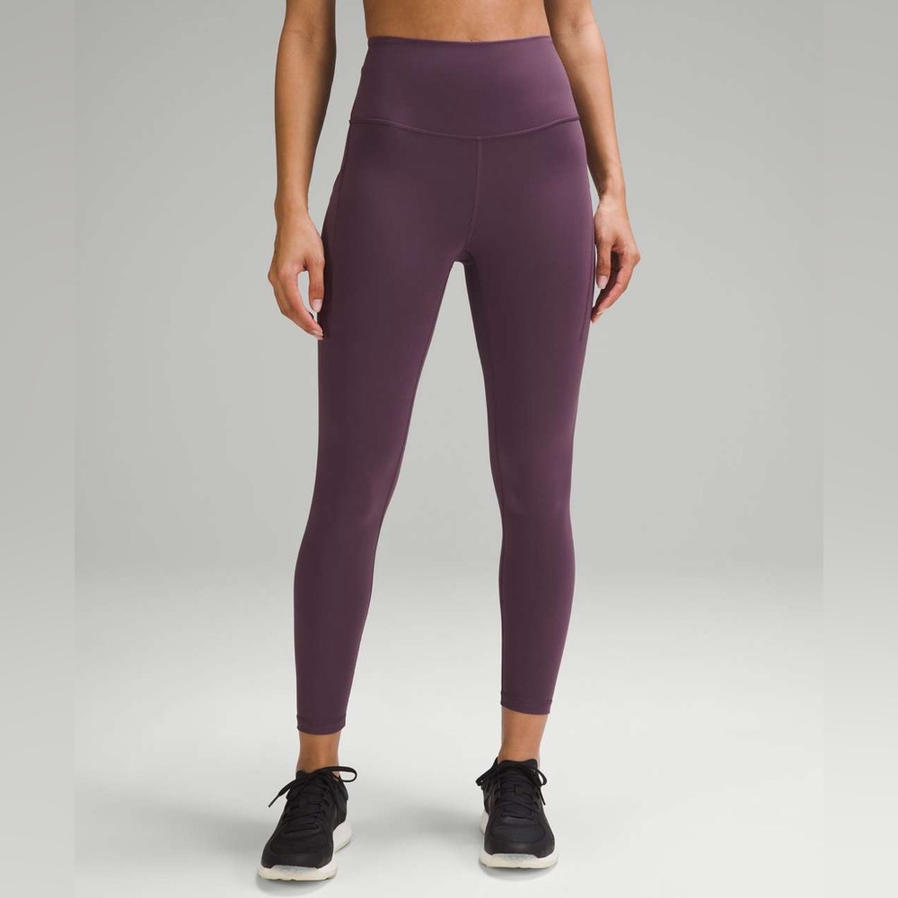 0010 Lululemon Wunder Train HR Leggings in GARN Color